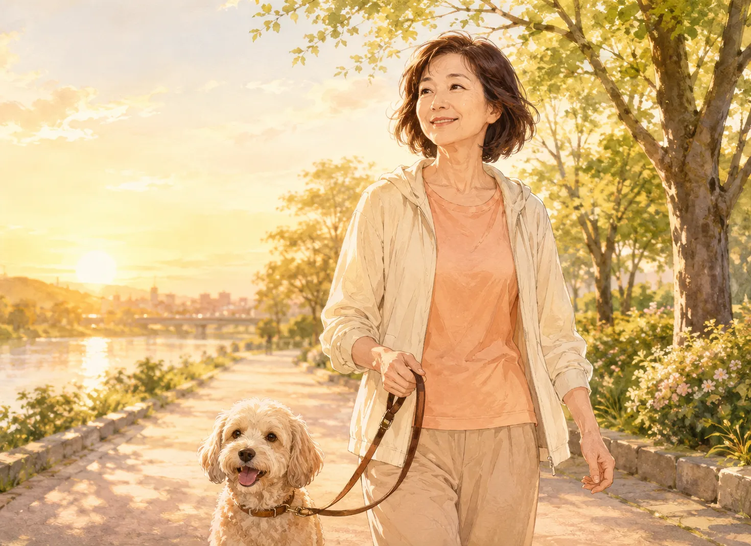 夏の朝散歩は何時が最適か猛暑回避と続けるコツ